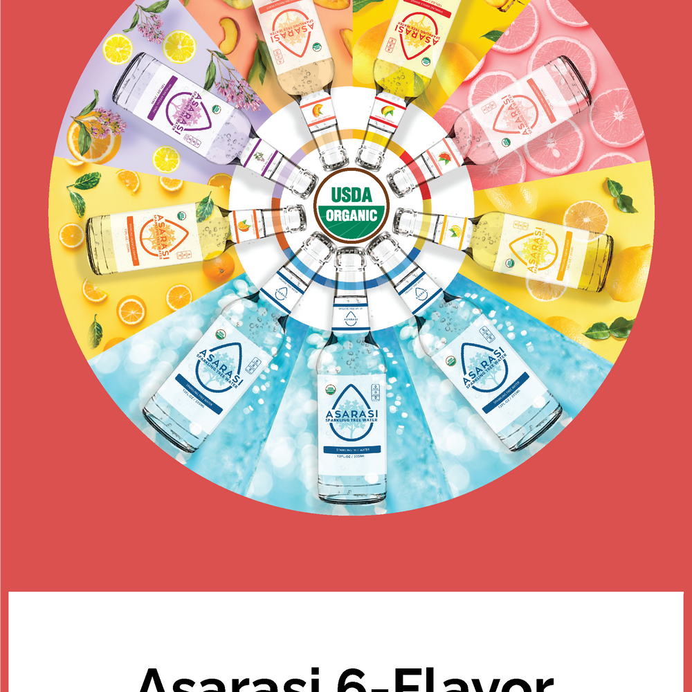 Asarasi Six Flavor Variety Pack