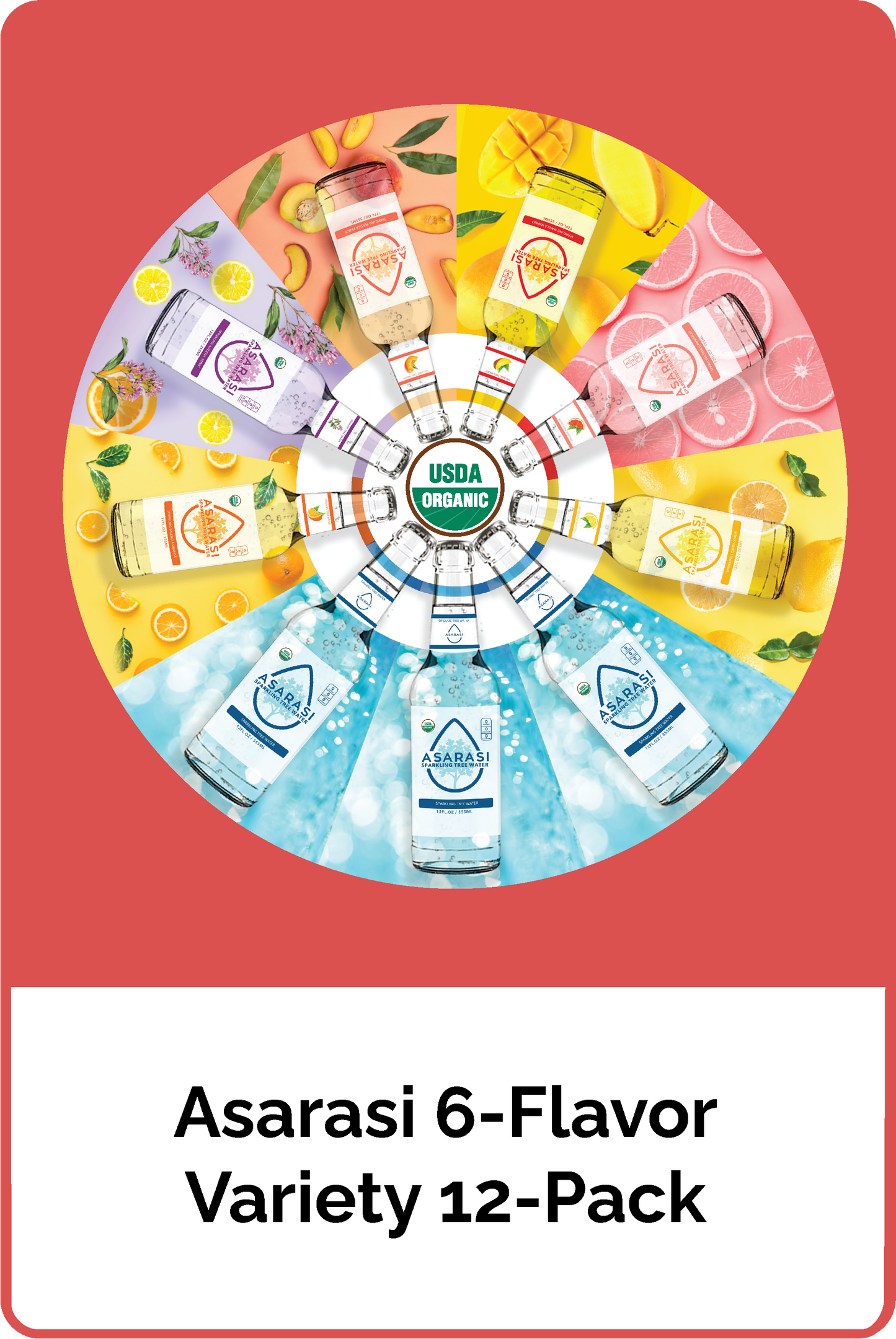 Asarasi Six Flavor Variety Pack