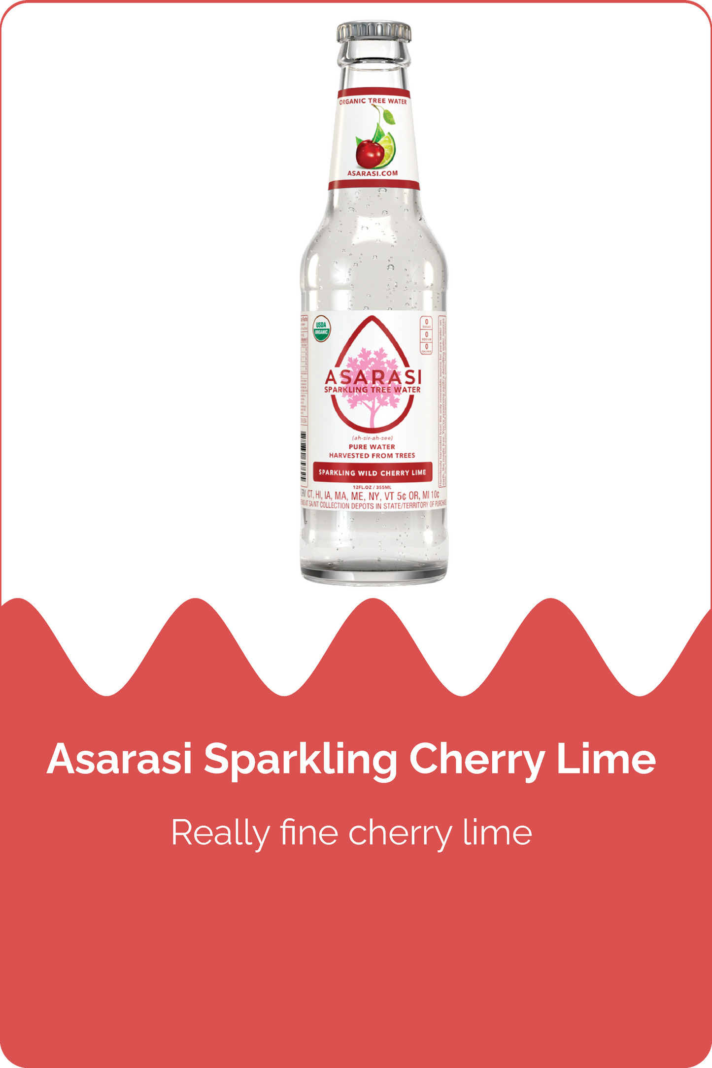 Asarasi Sparkling Cherry Lime