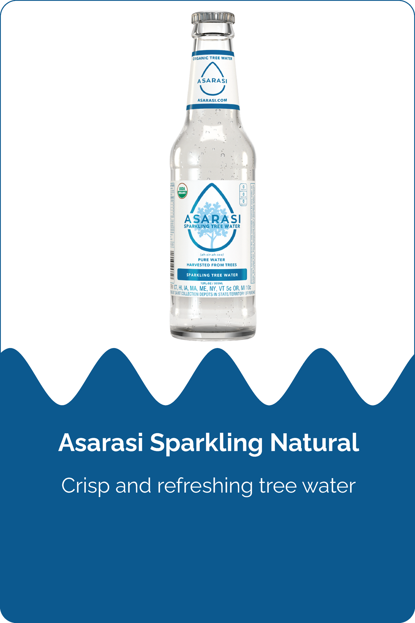 Asarasi Sparkling Tree Water Natural