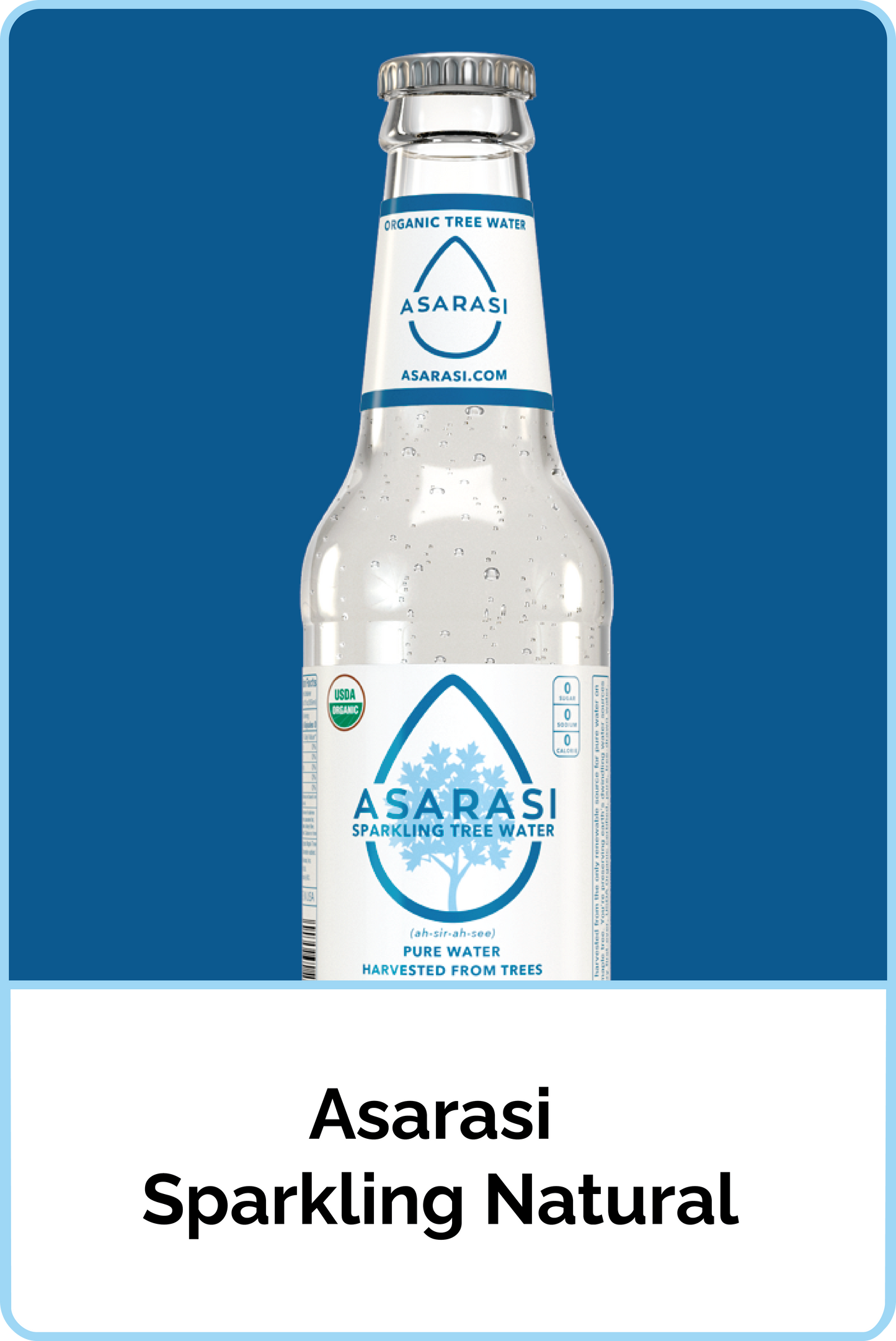 Asarasi Sparkling Tree Water Natural