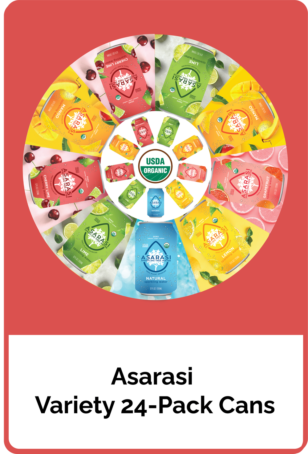 Asarasi 6 Flavor Variety Pack