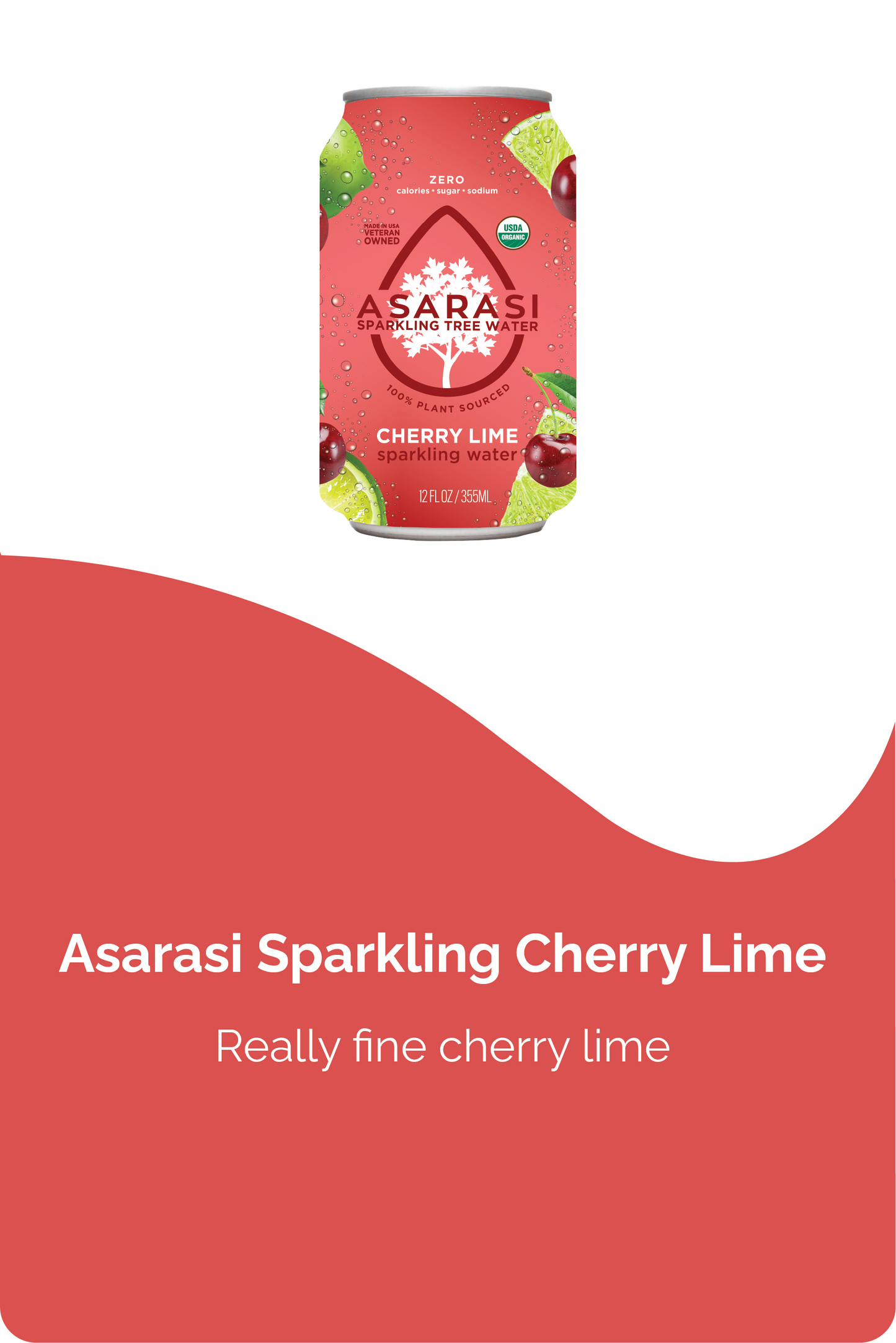 Asarasi Sparkling Cherry Lime