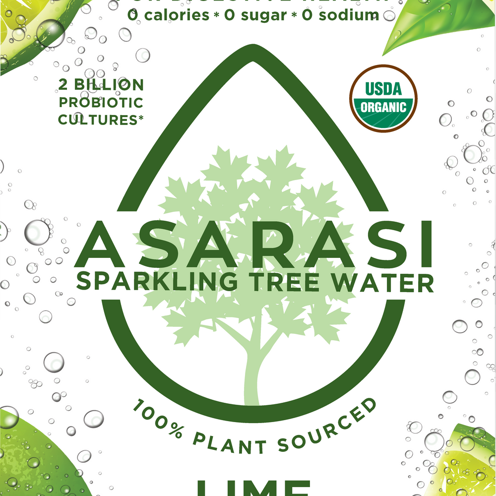 
                      
                        Asarasi Lime Probiotic Seltzer - 12-Pack
                      
                    